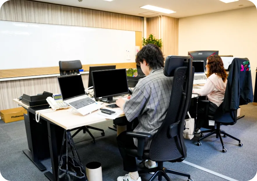 オフィスの写真